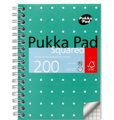 Collegeblock JM036SQ / kariert, A6, 100 Blatt