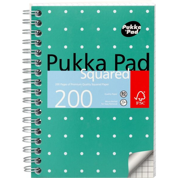 5032608099303 - Collegeblock JM036SQ kariert A6 100 Blatt 5032608099303 Pukka Pads 5032608099303 - Collegeblock JM036SQ kariert A6 100 Blatt 5032608099303 Pukka Pads