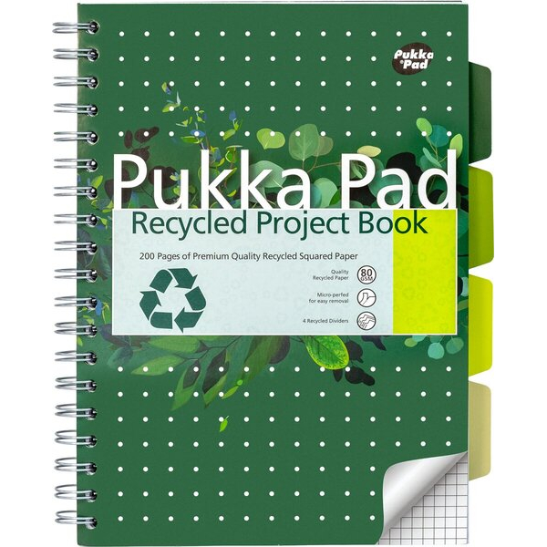 5032608099327 - Notizbuch 6052-RECSQ B5 kariert 100 Blatt 5032608099327 Pukka Pads 5032608099327 - Notizbuch 6052-RECSQ B5 kariert 100 Blatt 5032608099327 Pukka Pads