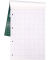 Briefblock RCREF50SQ / kariert, A4, 50 Blatt