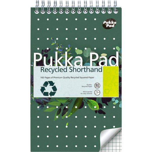 5032608099365 - Stenoblock RCSHRT160SQ kariert80 Blatt 5032608099365 Pukka Pads 5032608099365 - Stenoblock RCSHRT160SQ kariert80 Blatt 5032608099365 Pukka Pads
