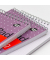 Stenoblock SM024SQ, kariert120 Blatt