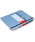 Notizbuch 6970-MET, A4, liniert, 100 Blatt