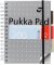 Notizbuch 6336-METSQ, A5, kariert, 100 Blatt