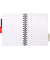 Notizbuch 6336-METSQ, A5, kariert, 100 Blatt