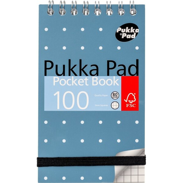 5032608199638 - Notizblock 6254-METSQ kariert A7 50 Blatt 5032608199638 Pukka Pads 5032608199638 - Notizblock 6254-METSQ kariert A7 50 Blatt 5032608199638 Pukka Pads
