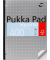 Briefblock REF400SQ, Lineatur 22 / kariert, A4, 80g, blau, 200 Blatt