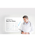 Whiteboard Maya, BMA2707226, 180x120cm, lackiert, Aluminiumrahmen