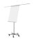 Flipchart Mobile, EA4806136, 70x100cm (BxH), wei&szlig;, mit Rollen, mit 2 Seitenarmen