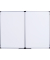 Whiteboard klappbar Maya Trio, TR02030207170, 120/240x90cm, emailliert, Aluminiumrahmen