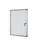 Schaukasten ENCLORE VT630109150, 9xA4, wei&szlig;/silber, magnetisch