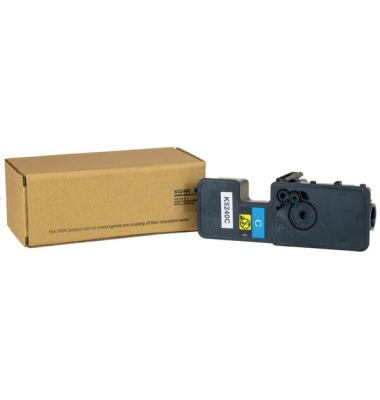 New Build Toner-Kit, ersetzt Kyocera TK-5240C, ca. 3.000 Seiten, cyan