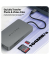HyperDrive Dual 4K HDMI 10-in-1 USB-C Hub für M1/M2/M3 MacBooks, silber