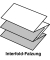Falthandt&uuml;cher Xpress Universal 150300, 19,6x34cm, 2-lagig, Interfold-Falz (W-Falz), wei&szlig;, Recyclingpapier