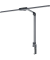 LED-Schreibtischlampe Flow, anthrazit, mit Klemmfuß, dimmbar
