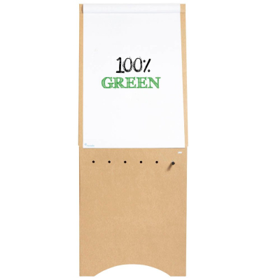 Flipchart ECO, RD-60, 65x95cm (BxH), braun, ohne Rollen