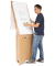 Flipchart ECO, RD-60, 65x95cm (BxH), braun, ohne Rollen