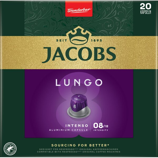 8711000376102 - Jacobs Kapseln Lungo Intensität 8 20 Stück 8711000376102 Kraft Foods 8711000376102 - Jacobs Kapseln Lungo Intensität 8 20 Stück 8711000376102 Kraft Foods