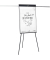 Flipchart SKETCH PRO, 7-152910, 68x105cm (BxH), wei&szlig;, ohne Rollen, mit 2 Seitenarmen