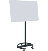 Flipchart infinite, 7-153810, 69x110cm (BxH), wei&szlig;, mit Rollen