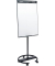 Flipchart SKETCH EASY round base, 7-153210, weiß, mit Rollen