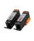 Druckerpatrone PGI-570 XL PGBK Twinpack 0318C010 (PGI-570XL PGBK), schwarz, ca. 2x 500 Seiten