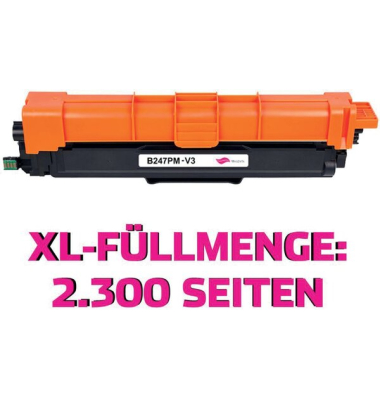 New Build Toner, ersetzt Brother TN-247M, magenta