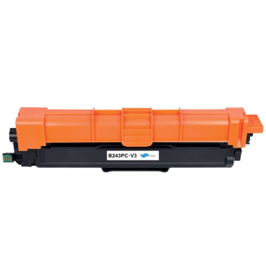 New Build Toner, ersetzt Brother TN-243C, ca. 1.000 Seiten, cyan