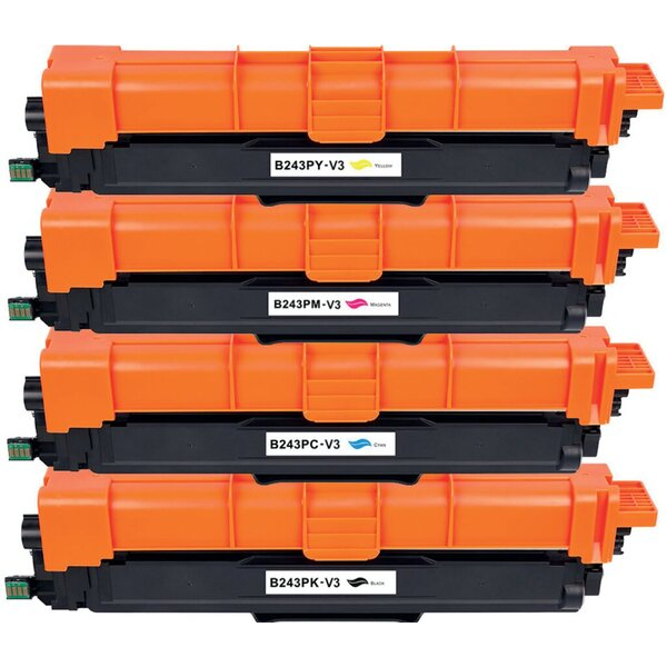 8718891963022 - New Build Toner Multipack ersetzt Brother TN-243CMYK ca 4 x 1000 Seiten BK C M Y 8718891963022 Büroring 8718891963022 - New Build Toner Multipack ersetzt Brother TN-243CMYK ca 4 x 1000 Seiten BK C M Y 8718891963022 Büroring