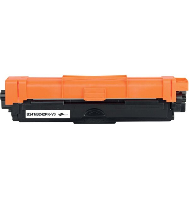 New Build Toner, ersetzt Brother TN-241/242BK, für ca. 2.500 Seiten, schwarz
