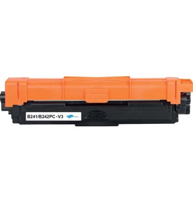 New Build Toner, ersetzt Brother TN-241/242C, ca. 1.400 Seiten, cyan