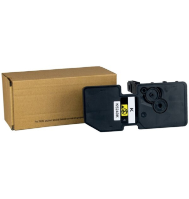 Toner 16884 (Kompatibel mit: KYOCERA TK-5240K), schwarz, ca. 4000 Seiten
