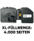Toner 16884 (Kompatibel mit: KYOCERA TK-5240K), schwarz, ca. 4000 Seiten
