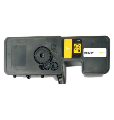 New Build Toner-Kit, ersetzt Kyocera TK-5230Y, gelb