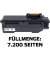 New Build Toner-Kit, ersetzt Kyocera TK-1160, ca. 7.200 Seiten, schwarz