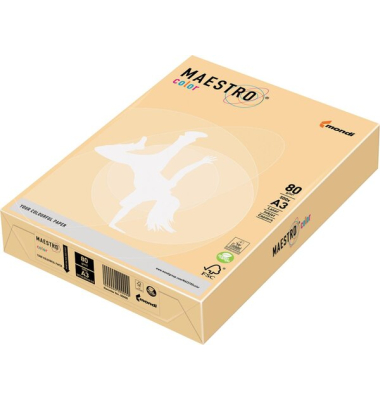 Kopierpapier Maestro 9417-CR20B80B creme A3 