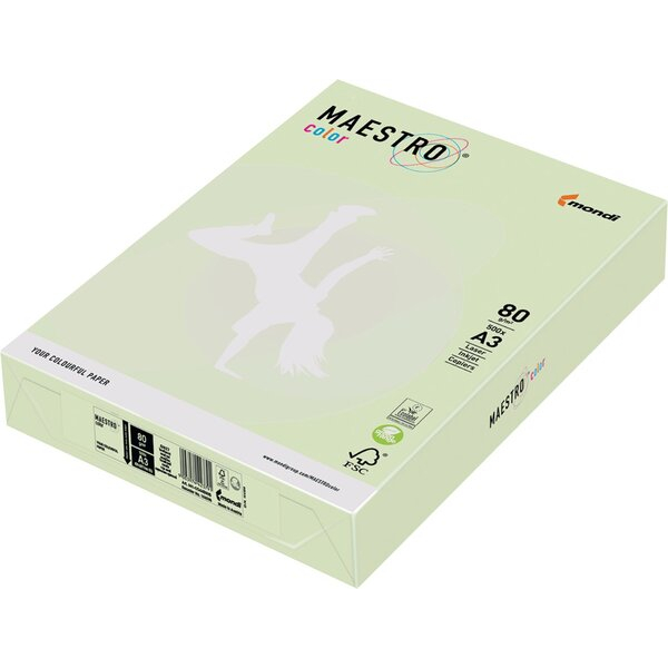9003974423807 - Kopierpapier Maestro Color DIN A3 80gqm lindengrün 500 Blatt 9003974423807 Igepa Group 9003974423807 - Kopierpapier Maestro Color DIN A3 80gqm lindengrün 500 Blatt 9003974423807 Igepa Group
