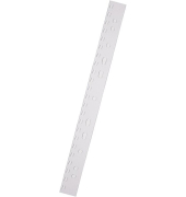 Heftstreifen RS2203084, 3,5x40cm (BxL), Kunststoff mit Kunststoffdeckleiste, transparent