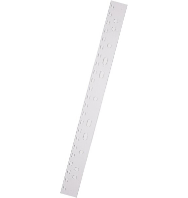 Abheftstreifen, für DIN A4 Ordner, für Drahtkammbindung 2:1, Lochgröße: 3,5 mm x 5,5 mm