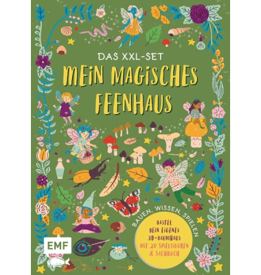 Set mit Sachbuch inkl. Figuren und Feenhaus