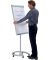 Flipchart PRO Deluxe, FC81, 62,5x57,5cm, wei&szlig;, ohne Rollen, mit 2 Seitenarmen