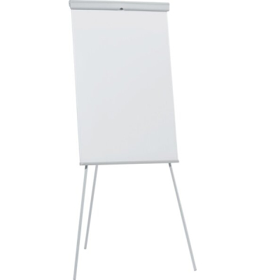 Flipchart X-tra!Line, EL-FC20, 68x105cm (BxH), hellgrau, ohne Rollen, mit 2 Seitenarmen