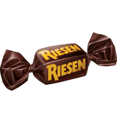 Riesen 231g, Einzeln gewickelte Schoko-Karamellen mit  Schokolkaramellen