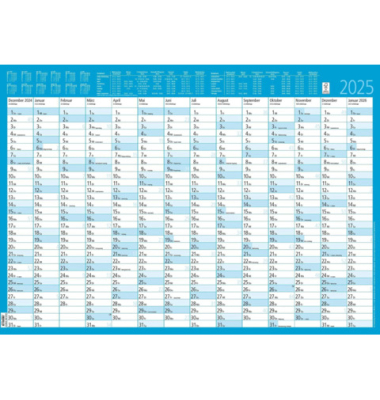 Plakatkalender 921-6115, 14 Monate / 1 Seite, 