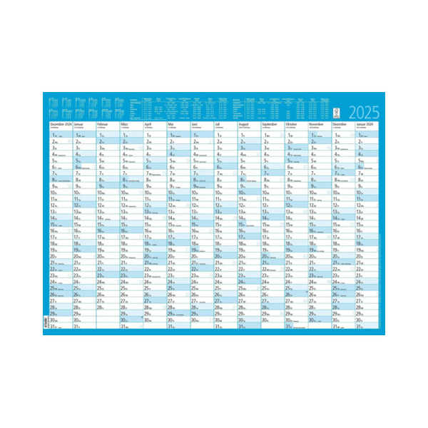 Zettler Plakatkalender 921-6115, 14 Monate / 1 Seite,  4069095014626 Zettler