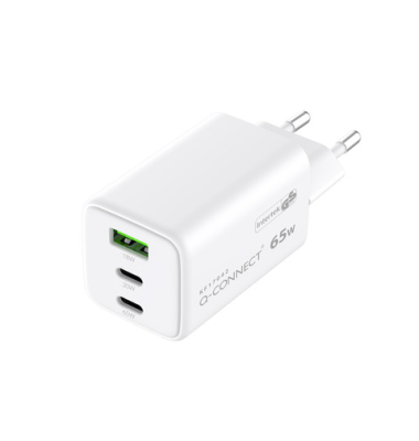 Ladegerät Steckdose USB-A2x USB-C weiß