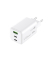 Ladegerät Steckdose USB-A2x USB-C weiß