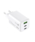 Ladegerät Steckdose USB-A2x USB-C weiß