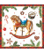 Weihn.Motivserviette 33x33cm Schaukelpf