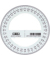 Vollkreis-Winkelmesser 2410 glasklar